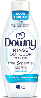Downy Free & Gentle front packaging showing bottle and label for quick recognition and benefit