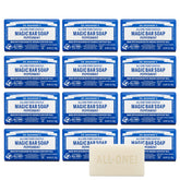 Dr. Bronner's peppermint bar front packaging showing brand and scent benefit