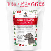 Dr. Harvey's front packaging of the 10 lb bag showing branding and whole-food benefits
