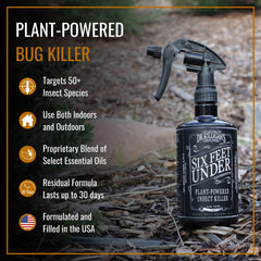 Dr. Killigan's spray nozzle close-up demonstrating easy application