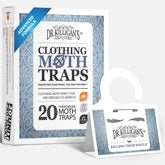 Dr. Killigan's front view showing white pheromone trap protecting garments