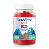 DR. MORITZ front packaging showing raspberry gummies and benefits