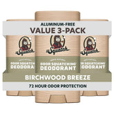 Dr. Squatch front packaging showing Birchwood Breeze scent and benefits