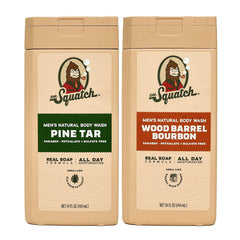 Dr. Squatch front packaging showing bold scent and natural soap benefit