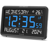 DreamSky front display large screen showing time date and temperature for easy reading