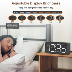 DreamSky on a nightstand in bedroom setting offering stylish functional decor