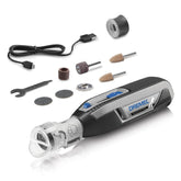 Dremel PawControl front view showing compact grooming tool and soft grip for easy control