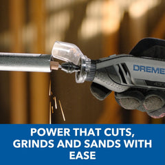 Dremel pivot light attached illuminating a tight workspace for improved accuracy
