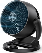 DREO front view showing compact design and strong airflow benefits