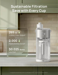 DREO close-up filter endcap detail highlighting easy-install design