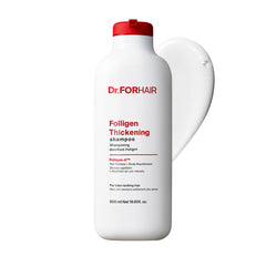 DR.FORHAIR front bottle view showing product and benefits
