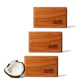 drift cabana front packaging showing three sealed wood refills and benefit of easy replacement