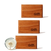 drift front packaging showing three teak scent blocks and clean ingredients benefit