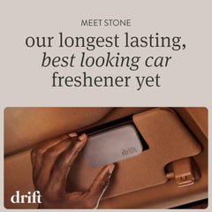 drift stone close-up texture revealing porous surface for even fragrance release benefit