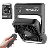DRIFWIN front view of travel fan showing compact design and controls for easy cooling