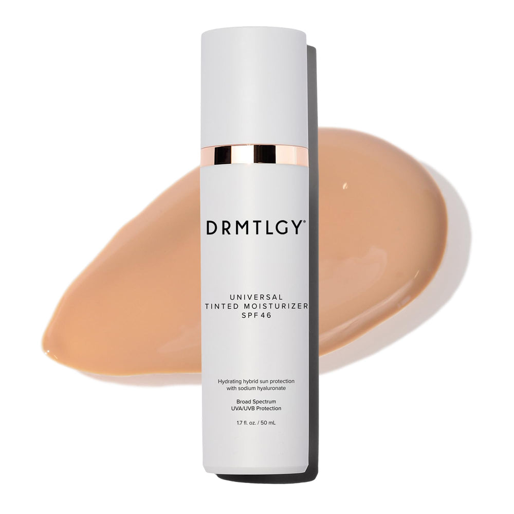 DRMTLGY front packaging showing clean bottle and lightweight benefit