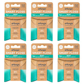 drTung's front packaging showing mint natural expanding floss benefits