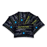 DryTote five 100g packs front view showing compact design and protection
