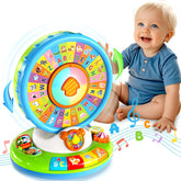Duchong front packaging showing colorful alphabet zoo and benefits for learning