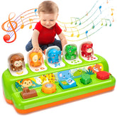 Duchong front view showing colorful buttons and lights for engaging play