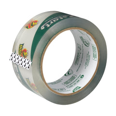 Duck tape close-up of roll edge highlighting smooth unwind and easy start