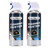 dulobluf front packaging shows compact duster for quick cleanups