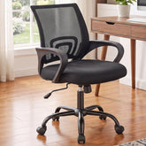 DUMOS front view executive chair showing sleek silhouette and comfort