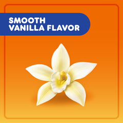 Dunkin' freshly brewed cup steaming, offering comforting vanilla aroma