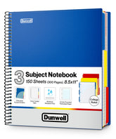 Dunwell front cover blue showing durable poly and professional look