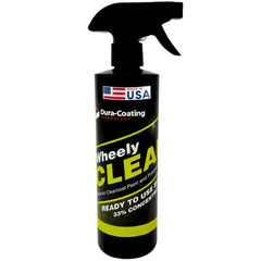 DURA-COATING TECHNOLOGY Wheely Clean bottle front label showing product name and size