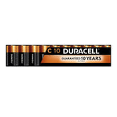 Duracell Coppertop front packaging showing 10-count pack and convenience