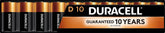 Duracell Coppertop D pack front showing brand and reliable long-life