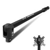 DURATECH breaker bar front profile showing robust 17.5-inch reach and grip benefit