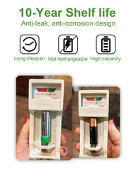 DURNERGY AAA close-up of battery terminals displaying reliable contact quality