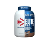 Dymatize front packaging showing 4 lb tub and benefits