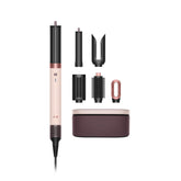 Dyson Airwrap front view Ceramic Pink showcasing sleek design and easy handling