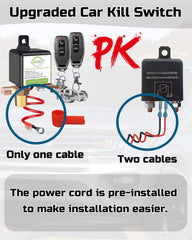DZSSCY battery clip and wiring detail showing simplified installation for faster setup