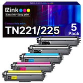 E-Z Ink front packaging showing full 5-pack and compatibility benefits