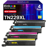E-Z Ink TN229XL front packaging showing full 4-pack benefit