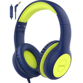 EarFun K1 front view showing cushioned ear cups and foldable frame, comfort for kids