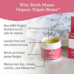 Earth Mama open tin close-up showing creamy texture for quick absorption