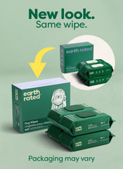 Earth Rated close-up of wipe texture illustrating durability and gentle clean