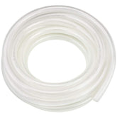Eastrans front view coiled hose showing full 25ft length and durable braid benefit