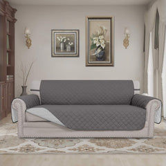 Easy-Going reversible side in light gray displayed to show color-change benefit