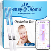 easy@Home front packaging showing 50-pack and clear benefits