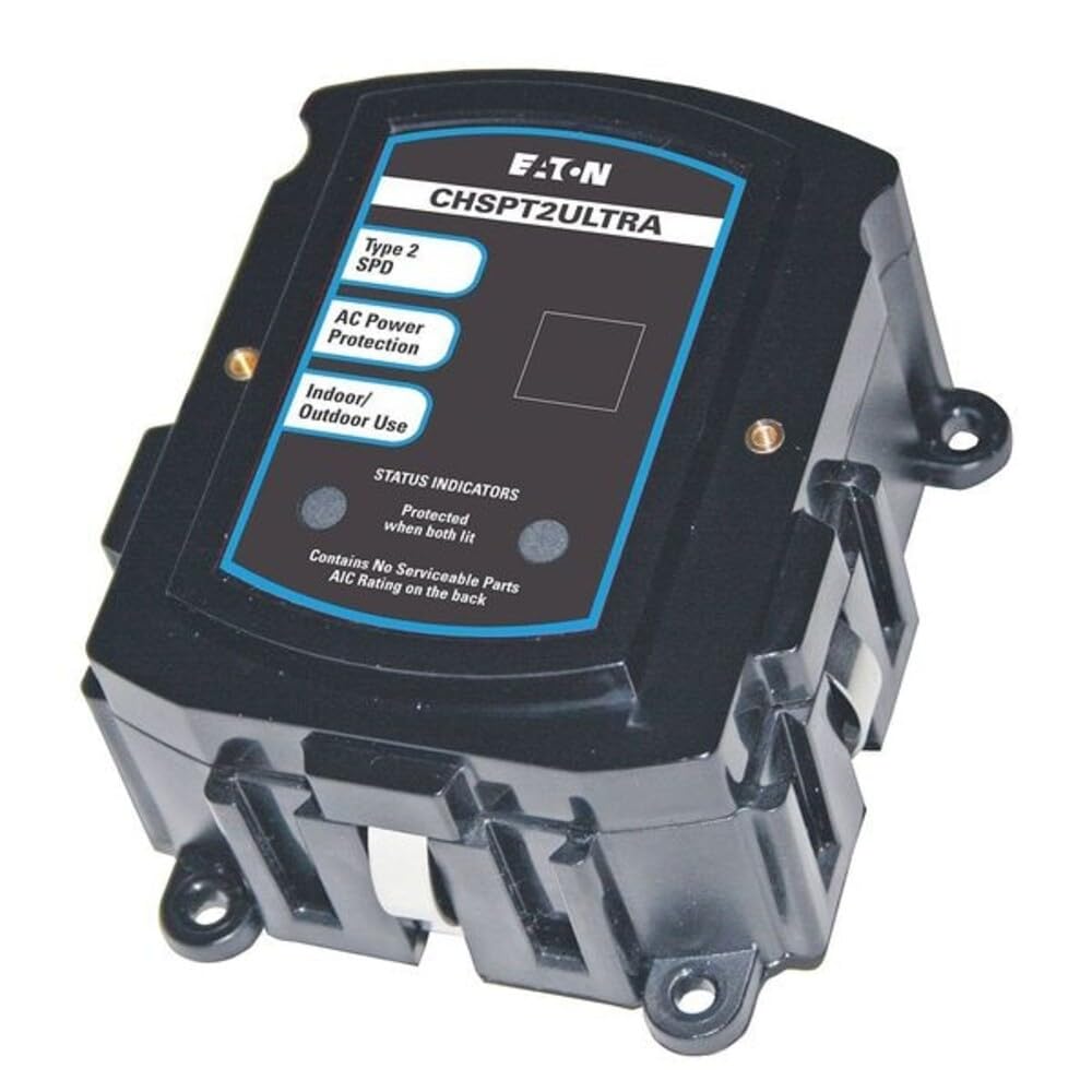 Eaton CHSPT2ULTRA front view showing mounting and LED status for easy monitoring