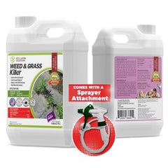 ECO GARDEN PRO front label on one-gallon sprayer showing application benefits