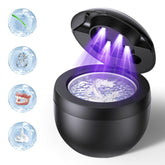 EcoBasic front view of cleaner showing sleek compact design and easy one-button use