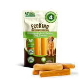 EcoKind front packaging showing natural yak chews and benefits