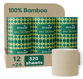 ECOLipak front packaging showing 12 rolls and eco benefit